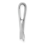 Load image into Gallery viewer, 14K White Gold Whale Tail Slide