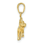 Load image into Gallery viewer, 14K Yellow Gold Boston Terrier Dog Pendant