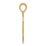 Load image into Gallery viewer, 14K Yellow Gold Piano Pendant