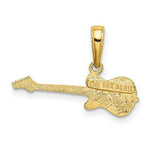 Load image into Gallery viewer, 14K Yellow Gold Electric Guitar Pendant