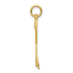 Load image into Gallery viewer, 14K Yellow Gold Ski Poles Charm