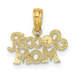 Load image into Gallery viewer, 14K Yellow Gold Soccer Mom Charm Pendant