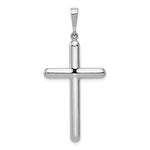 Load image into Gallery viewer, 14K White Gold Cross Pendant 51mm length