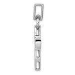 Load image into Gallery viewer, 14K White Gold Modern Cross Pendant