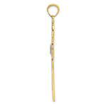 Load image into Gallery viewer, 14K Yellow Gold & Rhodium Latin Cross Pendant