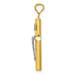 Load image into Gallery viewer, 14K Two-tone Gold INRI Crucifix Pendant 34mm length