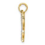 Load image into Gallery viewer, 14K Yellow Gold & Rhodium Butterfly Pendant
