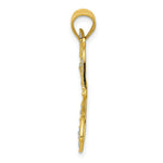 Load image into Gallery viewer, 14K Yellow Gold & Rhodium Filigree Dragonfly Pendant