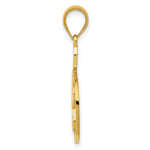Load image into Gallery viewer, 14K Yellow Gold G Clef Musical Note Pendant
