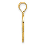 Load image into Gallery viewer, 14K Yellow Gold & Rhodium Filigree Love You