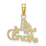 Load image into Gallery viewer, 14K Yellow Gold #1 Nana Charm