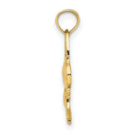Load image into Gallery viewer, 14K Yellow Gold Girl With Jump Rope Charm Pendant