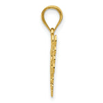 Load image into Gallery viewer, 14K Yellow Gold Butterfly Pendant