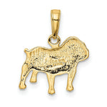 Load image into Gallery viewer, 14K Yellow Gold Bulldog Charm