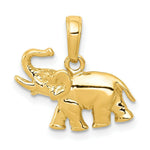 Load image into Gallery viewer, 14K Yellow Gold Polished Elephant Charm