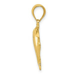 Load image into Gallery viewer, 14K Yellow Gold Two Dolphins Pendant