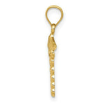 Load image into Gallery viewer, 14K Yellow Gold Caduceus Medical Pendant
