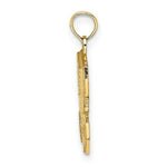 Load image into Gallery viewer, 14K Yellow Gold Computer Wiz Charm Pendant