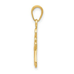 Load image into Gallery viewer, 14K Yellow Gold Enameled Ballet Slippers Charm