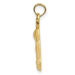 Load image into Gallery viewer, 14K Yellow Gold Diamond-cut Golf Bag Charm