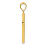 Load image into Gallery viewer, 14K Yellow Gold Cross Pendant 25mm length