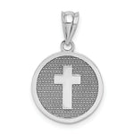 Load image into Gallery viewer, 14K White Gold Reversible Cross & 1st Holy Communion Charm