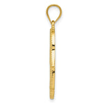 Load image into Gallery viewer, 14K Yellow Gold Hamsa with Star of David Charm