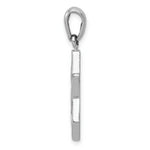 Load image into Gallery viewer, 14K White Gold Star of David Pendant 20mm width