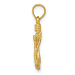 Load image into Gallery viewer, 14K Yellow Gold Polished Mariner Crucifix Pendant