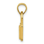 Load image into Gallery viewer, 14k Yellow Gold Polished Lock Pendant