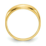 Load image into Gallery viewer, 14K Yellow Gold Polished Stackable Wave Ring