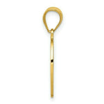 Load image into Gallery viewer, 14k Yellow Gold Polished Mom I Love You/Cross Reversible Heart Pendant
