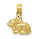 Load image into Gallery viewer, 14K Yellow Gold Polished Rabbit Pendant