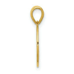 Load image into Gallery viewer, 14k Yellow Gold Polished Tree in Circle Pendant