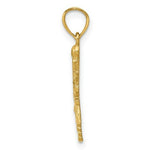 Load image into Gallery viewer, 14k Yellow Gold Diamond-cut RN Registered Nurse Pendant