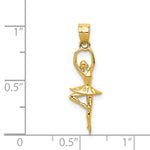 Load image into Gallery viewer, 14K Yellow Gold Polished Small Ballerina Pendant