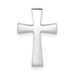 Load image into Gallery viewer, 14k White Gold Polished Cross Chain Slide
