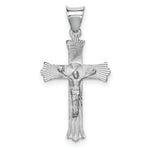 Load image into Gallery viewer, 14k White Gold Crucifix Pendant