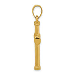 Load image into Gallery viewer, 14K Yellow Gold Hollow Diamond-cut Cross Pendant