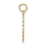 Load image into Gallery viewer, 14K Yellow Gold TEDDY BEAR IN HEART Charm Pendant