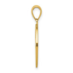 Load image into Gallery viewer, 14K Yellow Gold MY BEST FRIEND With Dog Charm Pendant