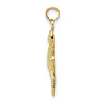 Load image into Gallery viewer, 14K Yellow Gold 2-D Lizard Charm Pendant