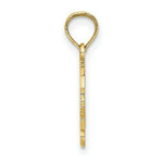 Load image into Gallery viewer, 14K Yellow Gold I HEART Turtles Charm Pendant