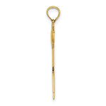 Load image into Gallery viewer, 14K Yellow Gold Polished Bird With Long Tail Charm Pendant