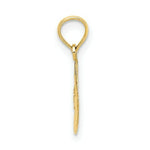Load image into Gallery viewer, 14K Yellow Gold Sun Charm Pendant