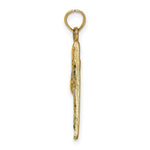 Load image into Gallery viewer, 14K Yellow Gold Large Pepperoni Pizza Slice With Enamel