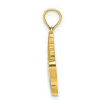 Load image into Gallery viewer, 14K Yellow Gold With Enamel 2-D Corn With Peeled Husk Charm Pendant