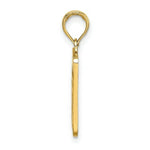 Load image into Gallery viewer, 14K Yellow Gold With Enamel Bingo Card Charm Pendant