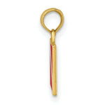Load image into Gallery viewer, Dive Scuba Diving Flag Marker i 14K Yellow Gold - Red & White Enamel