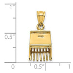 Load image into Gallery viewer, 14K Yellow Gold 3-D Cranberry Scoop for Cranberries